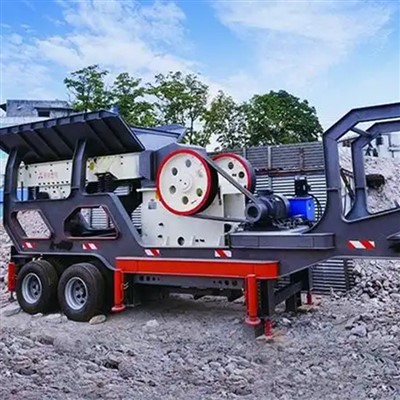 자갈 타이어 모바일 크러셔